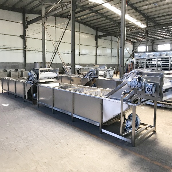 果蔬清洗流水線操作步驟